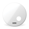 BD18RSW - Evans EQ3 Resonant Smooth White Bass Drum Head, 18 Inch